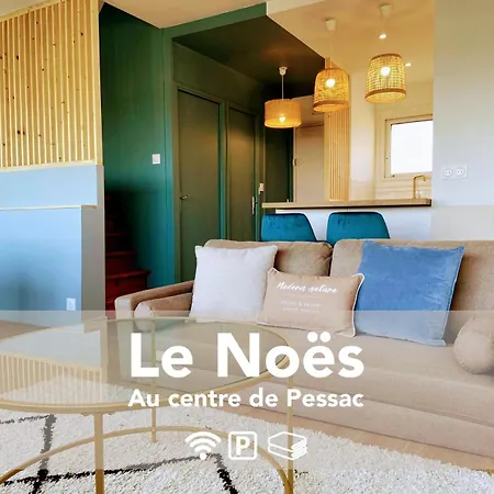 Le Noes - Elegant & Renove T3 - Clim-parking Apartment Pessac